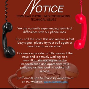 Town Hall Phone Lines